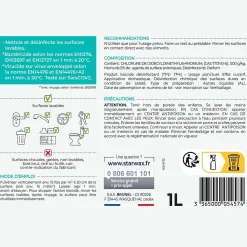 Starwax Désinfectant nettoyant multi-surfaces 1L* Désinfectant
