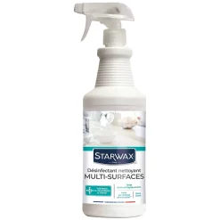 Starwax Désinfectant nettoyant multi-surfaces 1L* Désinfectant