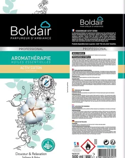 Désodorisant huiles essentielles patchouli et cèdre 500 ml>Boldair New