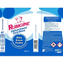 Détachant extrême bille, encre, feutre 100ml>Rubigine Best
