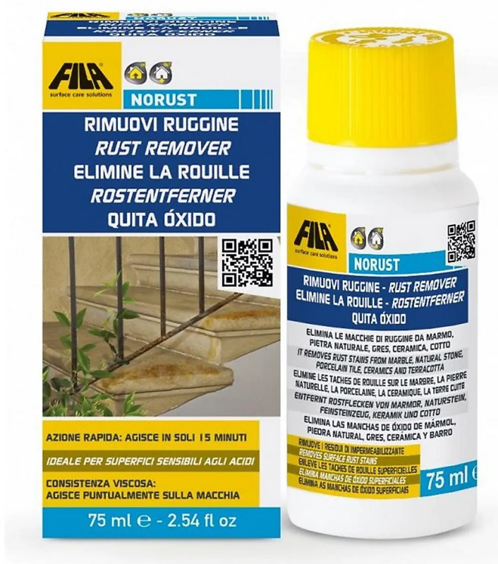 Détachant NO RUST - Antirouille - Flacon de 75 ml>Fila Best