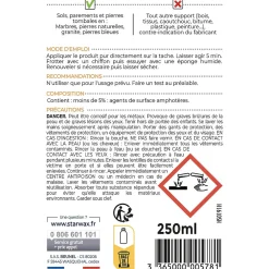 Détachant rouille marbre et pierres naturelles 250ml>Starwax Clearance