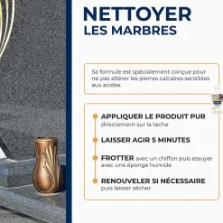 Détachant rouille marbre et pierres naturelles 250ml><noscript><img width=