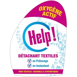Gerlon Détachant textiles oxygène actif Help 500ml* Entretien Du Textile