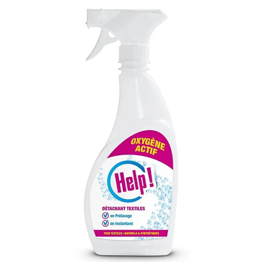 Gerlon Détachant textiles oxygène actif Help 500ml* Entretien Du Textile
