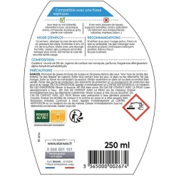 Détartrant dégraissant spécial évier 250ml>Starwax Online