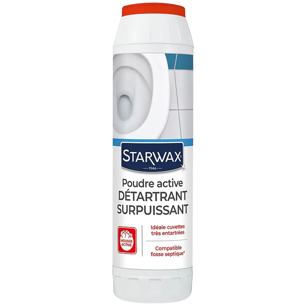 Starwax Détartrant en poudre sanitaire 1 kg* Nettoyant Pour Wc
