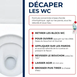 Détartrant gel WC bec directionnel 750g><noscript><img width=
