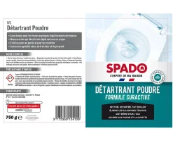 Détartrant poudre WC formule suractive 750g>Spado Best