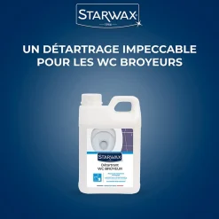 Starwax Détartrant pour WC broyeurs 2L* Nettoyant Pour Wc