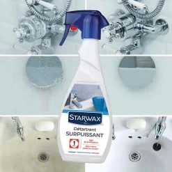 Starwax Détartrant surpuissant Salle de bains Pulvérisateur* Nettoyant Pour Salle De Bains