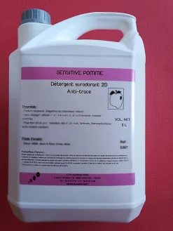 Détergent surodorant 2D Anti-trace - POMME 5L>Le Plus De L'Entretien Hot