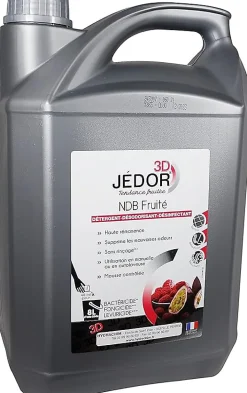 détergent surodorant Jédor 3D Fruité 5L>Le Plus De L'Entretien New