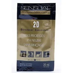 Le Plus De L'Entretien Détergent surodorant SENSUAL 2D doses 20mL - Colis de 250 dosettes (vanille)* Nettoyant Pour Salle De Bains