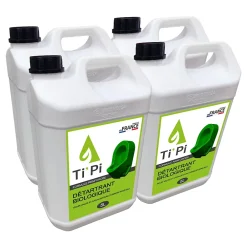 Ti'Pi Détratrant biologique pour valve et canalisations - Formule renforcée - Urinoir - 4x5L* Déboucheur