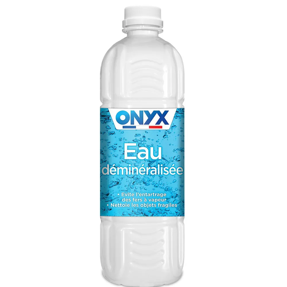 Eau déminéralisée pour fers à vapeur et des décolleuses papiers peints 1L>Onyx Outlet