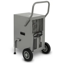 Eberth Déshumidificateur d'air professionnel de chantier, capacité 50L / jour, réglable par pas de 1% de 20% à 90% RH* Déshumidificateur D'Air
