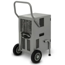 Eberth Déshumidificateur d'air professionnel de chantier, capacité 50L / jour, réglable par pas de 1% de 20% à 90% RH* Déshumidificateur D'Air