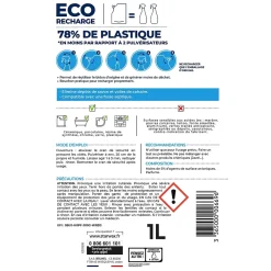 Starwax Eco-recharge nettoyant anti-calcaire cabine de douche 1L* Nettoyant Pour Salle De Bains