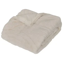 Atmosphera Créateur D'Intérieur Edredon Arka ivoire 180x80cm - Atmosphera* Boutis, Couvre-Lit, Édredon