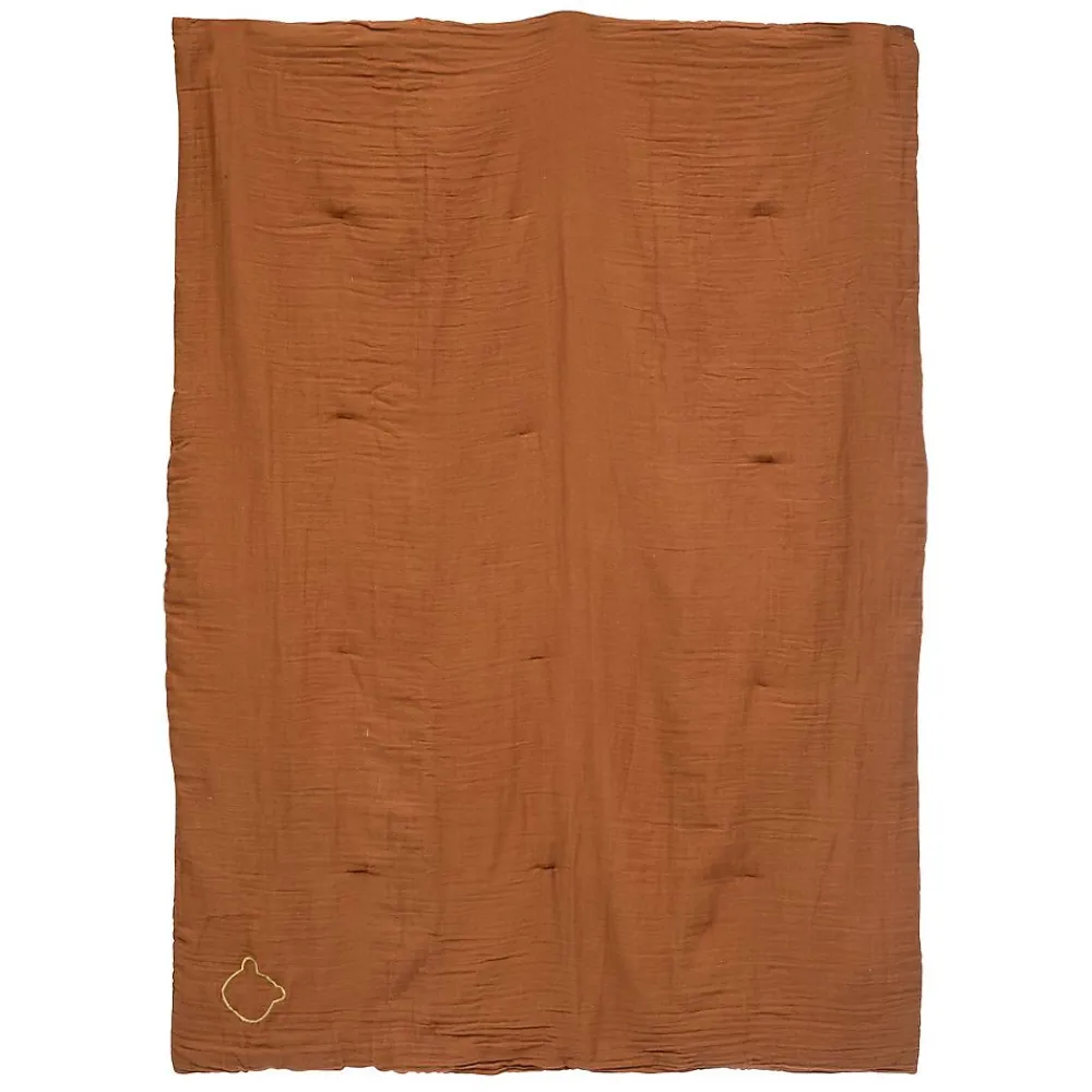 Atmosphera Créateur D'Intérieur Edredon Lili en gaze de coton 100x140cm blanc - Atmosphera* Boutis, Couvre-Lit, Édredon