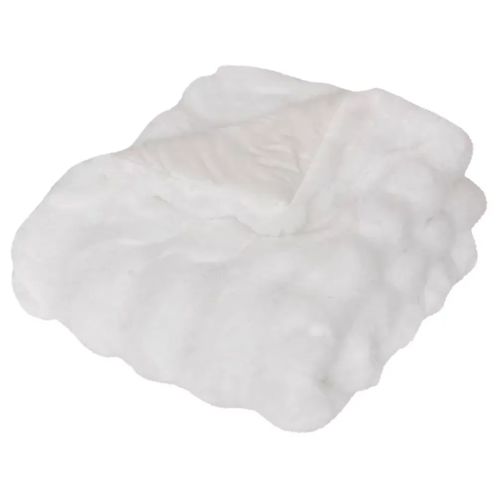 Atmosphera Créateur D'Intérieur Edredon Zephy blanc 180x80cm - Atmosphera* Boutis, Couvre-Lit, Édredon