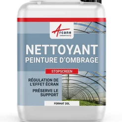 Arcane Industries Elimination totale des peintures d'ombrage solution innovante - STOPSCREEN Liquide Transparent - 20 L -* Produits De Gros Lessivage