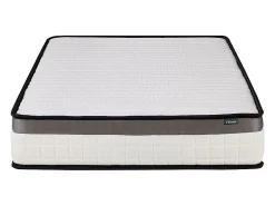 Ensemble 90 x 200 cm cadre à lattes + matelas mousse mémoire de forme ép.19cm - ORTHOMEMORY de YSMÉE><noscript><img width=