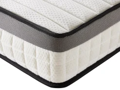 Ensemble 90 x 200 cm cadre à lattes + matelas mousse mémoire de forme ép.19cm - ORTHOMEMORY de YSMÉE><noscript><img width=