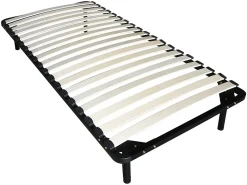 Vente-unique Ensemble 90 x 190 cm cadre à lattes + matelas mémoire de forme ép.15cm - PELOPS de YSMÉE* Ensemble Sommier Et Matelas
