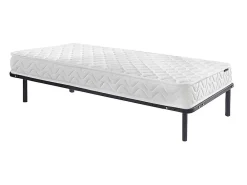 Vente-unique Ensemble 90 x 190 cm cadre à lattes + matelas mémoire de forme ép.15cm - PELOPS de YSMÉE* Ensemble Sommier Et Matelas