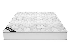 Ensemble 140 x 190 cm sommier + matelas ressorts ensachés ép.20cm - SONGE de YSMÉE><noscript><img width=
