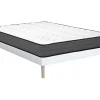 Ensemble 140 x 190 cm sommier + matelas ressorts ensachés ép.20cm - AMBRACIE de YSMÉE>Vente-unique Online