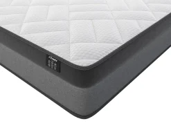 Ensemble 140 x 190 cm sommier + matelas ressorts ensachés et mémoire de forme ép.24cm - ILLUSION de YSMÉE><noscript><img width=