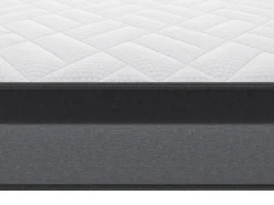 Ensemble 140 x 190 cm sommier + matelas ressorts ensachés et mémoire de forme ép.24cm - ILLUSION de YSMÉE><noscript><img width=