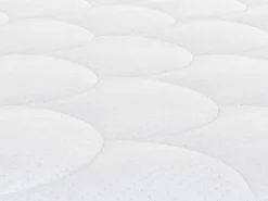 Vente-unique Ensemble 140 x 190 cm sommier coffre blanc + matelas ressorts ensachés et surmatelas intégré ép.29cm - CANTERBURY de YSMÉE* Ensemble Sommier Et Matelas