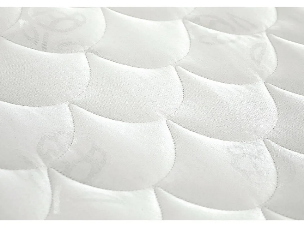 Ensemble 140 x 190 cm sommier coffre blanc + matelas mousse ép.15cm - ZEUS de YSMÉE>Vente-unique Discount