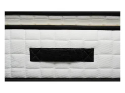 Ensemble 180 x 200 cm sommier coffre naturel clair + matelas mousse et coutil bambou ép.23cm - ADANA de NATUREA><noscript><img width=