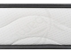 Ensemble 90 x 190 cm sommier coffre naturel clair + matelas mousse et coutil bambou ép.15cm - KANANI de NATUREA><noscript><img width=