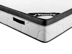 Ensemble 180 x 200 cm sommier coffre naturel clair + matelas mousse ép.30cm - SOLAK de YSMÉE><noscript><img width=