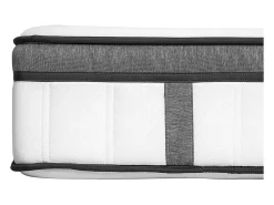 Ensemble 180 x 200 cm sommier tapissier + matelas hybride ressorts ensachés 7 zones et mémoire de forme ép.30cm - OLIANE de YSMÉE><noscript><img width=
