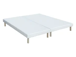 Ensemble 180 x 200 cm sommier tapissier + matelas hybride ressorts ensachés 7 zones et mémoire de forme ép.30cm - OLIANE de YSMÉE><noscript><img width=