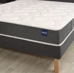 Bultex Ensemble ESSENTIAL + Sommier POWER + pieds 90x200 Mousse* Ensemble Sommier Et Matelas