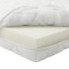 Vente-unique Ensemble complet boxspring tête de lit capitonnée + sommiers relaxation électrique + matelas + surmatelas - 2 x 90 x 200 cm -* Lit Double