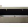 Vente-unique Ensemble complet literie déco tête de lit + sommiers coffre + matelas + surmatelas - 180 x 200 cm - Velours - Taupe - MAKANA de* Lit Avec Rangement