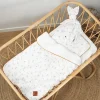 Sevira Kids Ensemble coussin et couverture pour berceau et couffin Melody* Couette