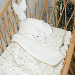 Ensemble coussin et couverture pour berceau et couffin Sidonia><noscript><img width=