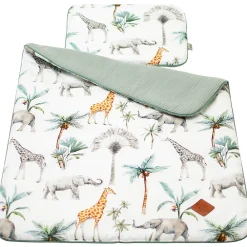 Ensemble couverture et coussin pour berceau et couffin Safari><noscript><img width=