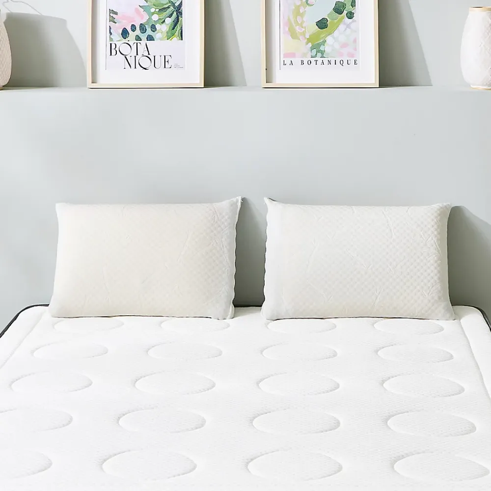 Olympe Literie Ensemble Cristal 90x190 cm Matelas Mousse + Sommier Métal* Ensemble Sommier Et Matelas