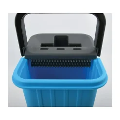 MSV Ensemble de nettoyage Seau Serpillière à plat nouveau système d'essorage COMPACTO* Serpillère